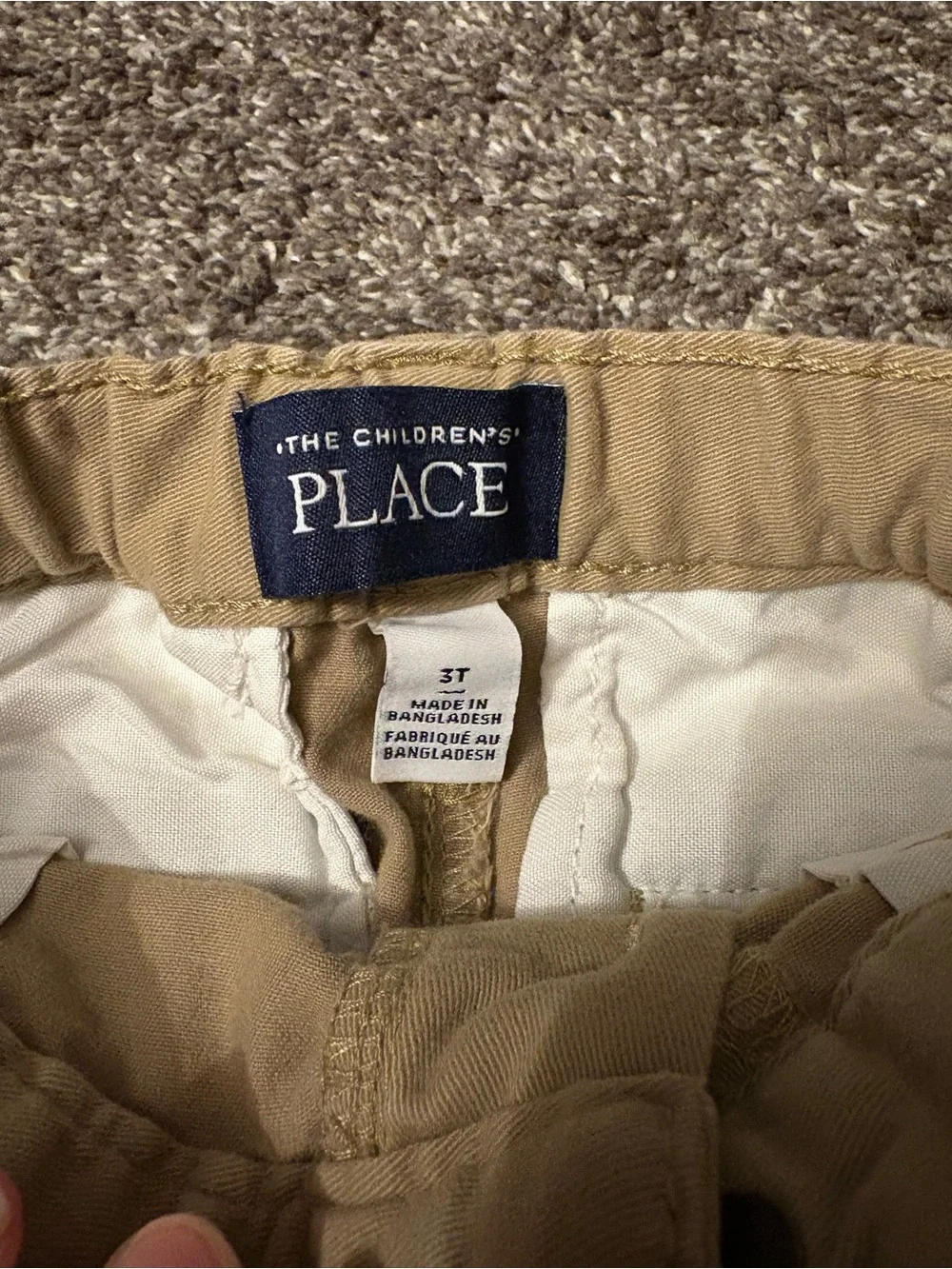 The Children's Place Boys Khaki Straight-Leg Chinos